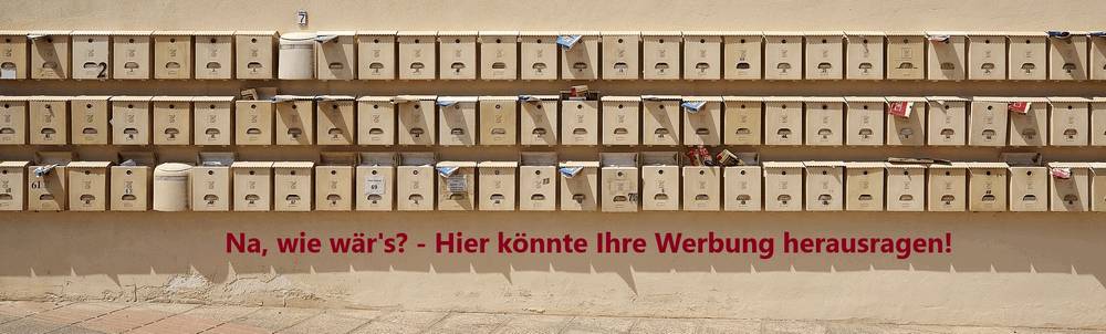 Werbung Banner Schmal Mitte