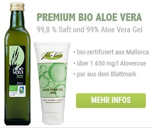 Aloe Vera Saft und Creme
