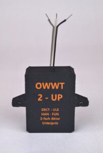 Der OWWT-2-UP 2-Kanal Schaltaktor
